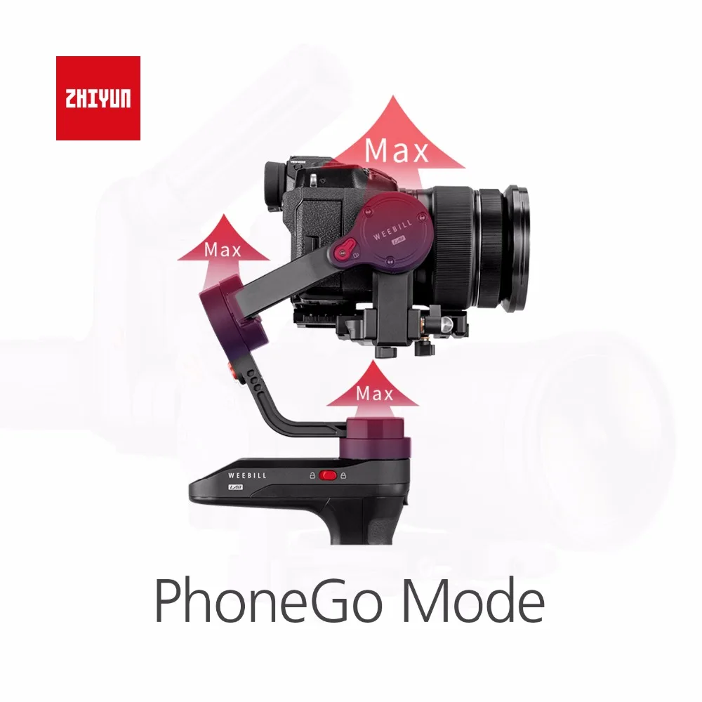 ZHIYUN weebill лаборатории 3-осевой карданный Стабилизатор Для беззеркальных Камера Ручной Стабилизатор разных цветов с шарнирным соединением для смартфона с vs DJI Ronin s sc AK2000 MOZA AIR