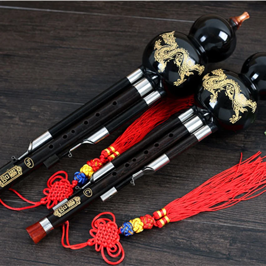 Деревянный кукурбит флейта китайский традиционный музыкальный инструмент C/Bb