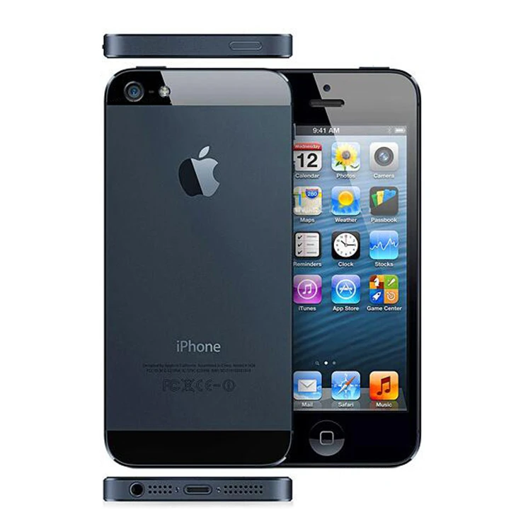 iPhone 5 завод разблокирован 16 Гб/32 ГБ/64 Гб хранения gps Wi-Fi Dure Core 4,0 экран сотовый телефон
