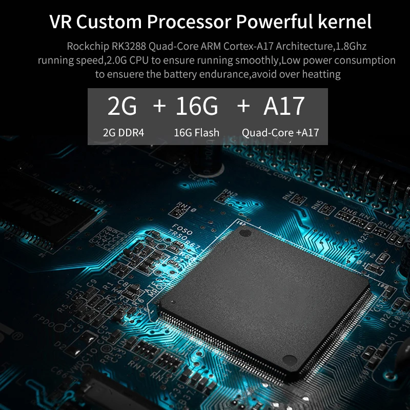 2 К HD Wifi HDMI все в одном Очки виртуальной реальности VR гарнитура 3D Android картона 360