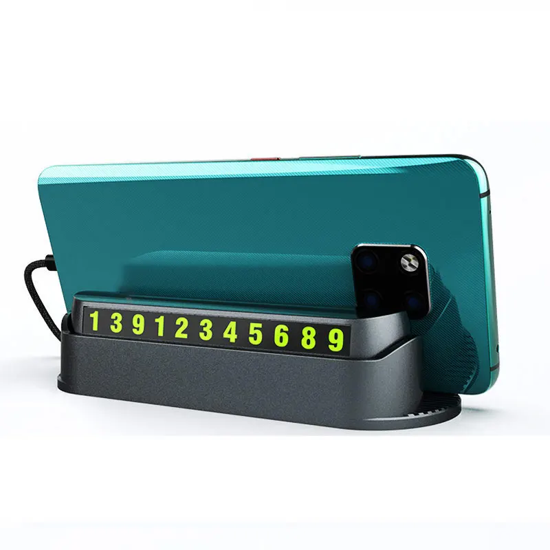 Автомобильные аксессуары карточка с телефоном для временной парковки номер