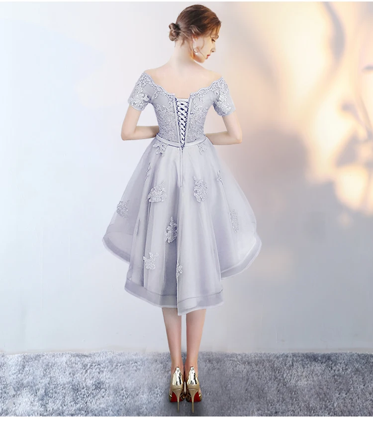 Женское вечернее платье длинное ассиметричное с коротким рукавом|new evening dresses|formal