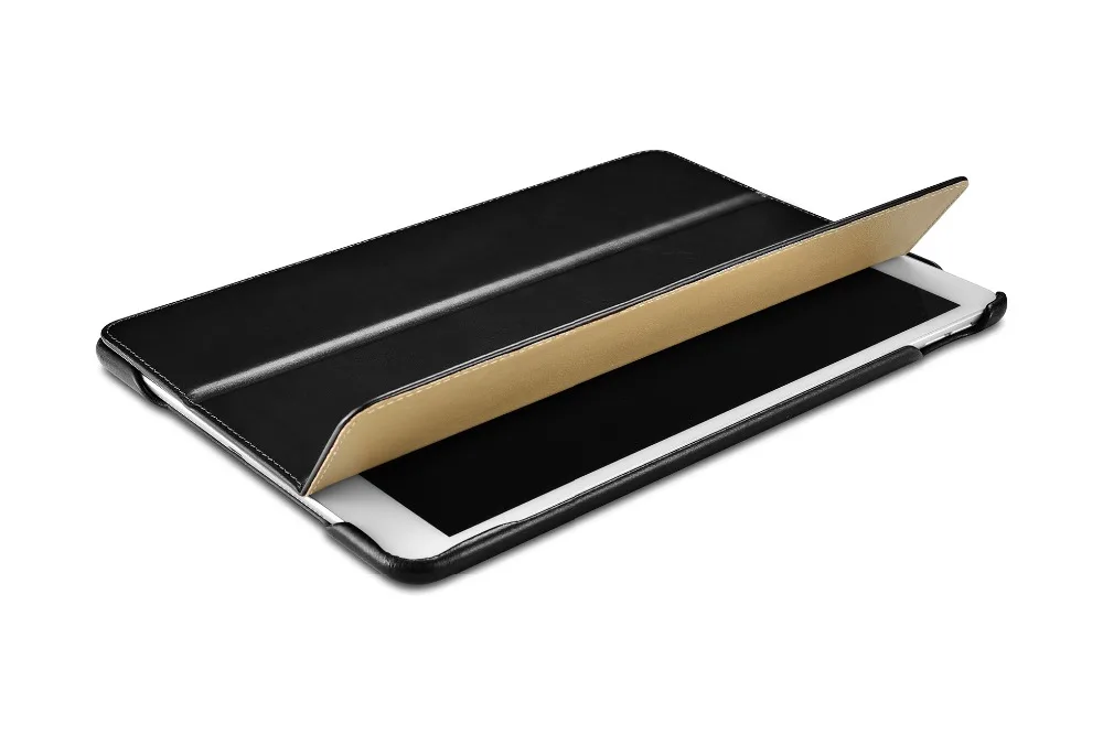 Icarer винтажный Чехол-книжка из натуральной кожи для iPad Air 10," Бизнес Ретро Кожаный чехол-книжка для iPad Air 10,5"