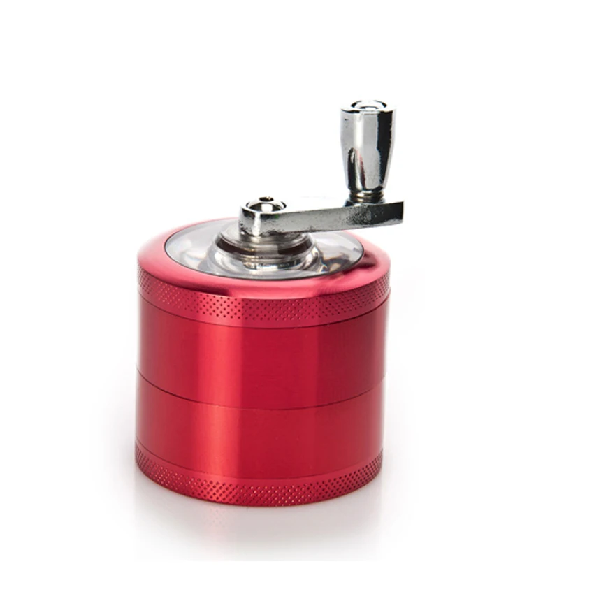 1 шт. ЧПУ 50 мм 4 слоя из металла Алюминий травы Шлифовальные станки spice травяной для