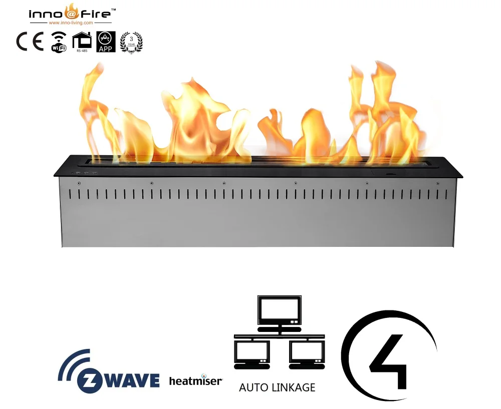 on sale 48 inch linear fireplace electronic ethanol burner with remote control | Обустройство дома