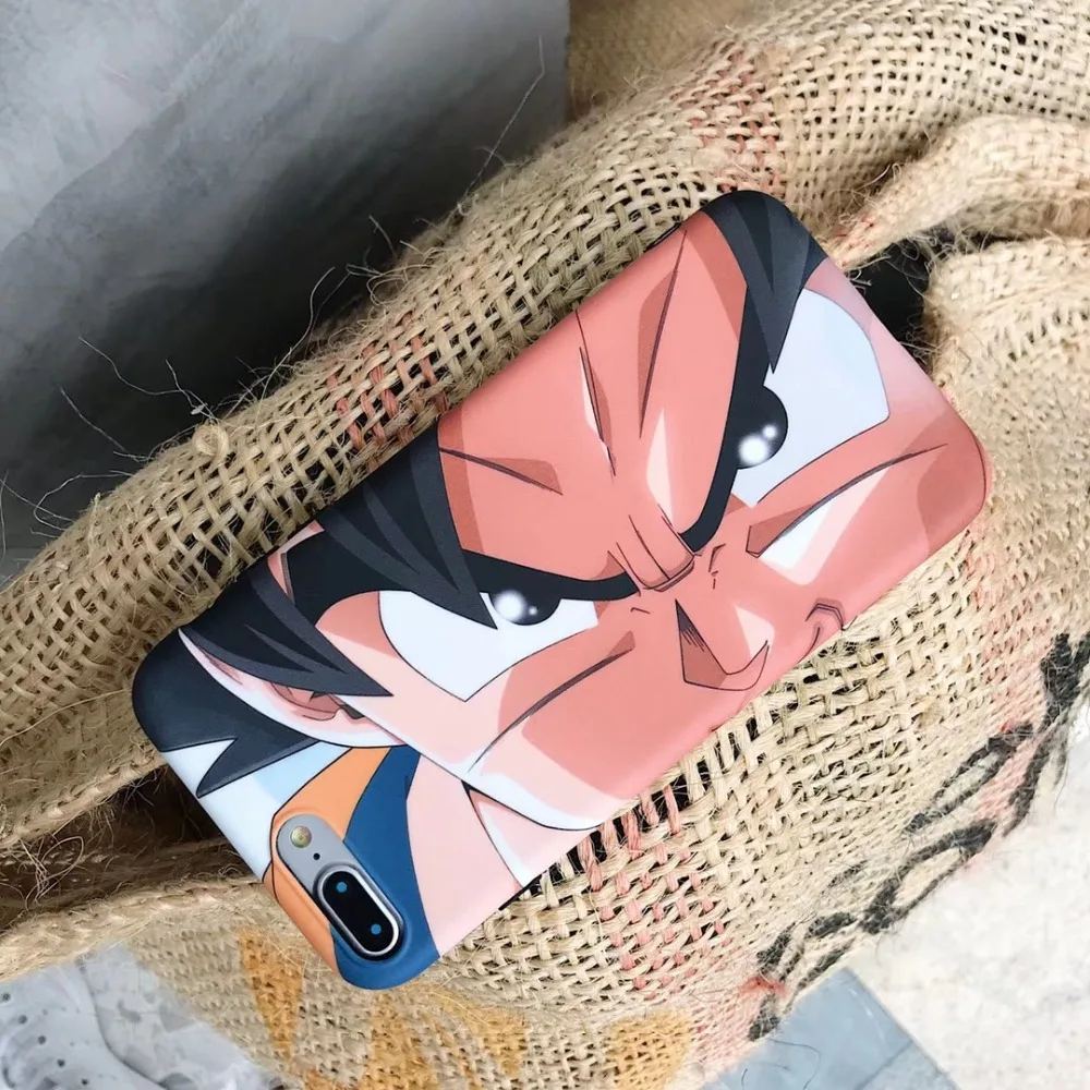 Японские уличные карты мультфильм dragon ball чехол для телефона iphone 6 S plus 7 8 X XS XR MAX