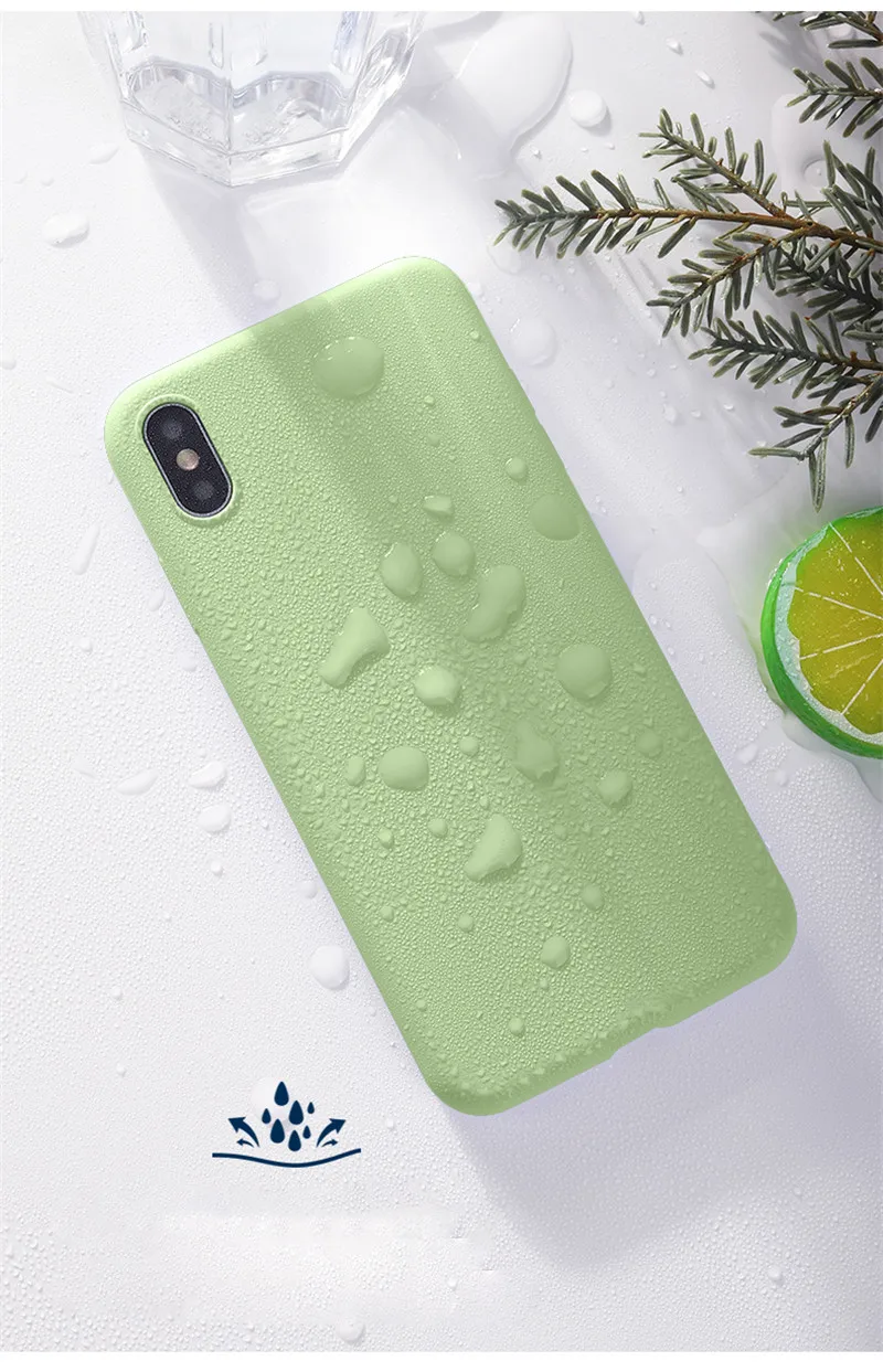 Роскошный мягкий силиконовый чехол для iPhone XS Max XR X 10 iPhone 8 7 8Plus 7Plus iPhone 6S 6 S 6Plus