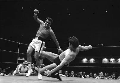 LAITANG Muhammad Ali Холст Картина винтажная Настенная картина плакат из крафт бумаги с