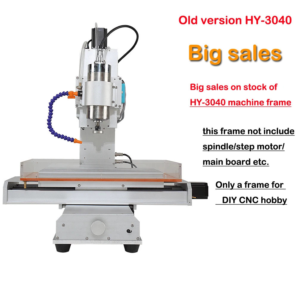 Фрезерный станок с ЧПУ 3040 рама фрезерный производство Китай 5 осей стол только