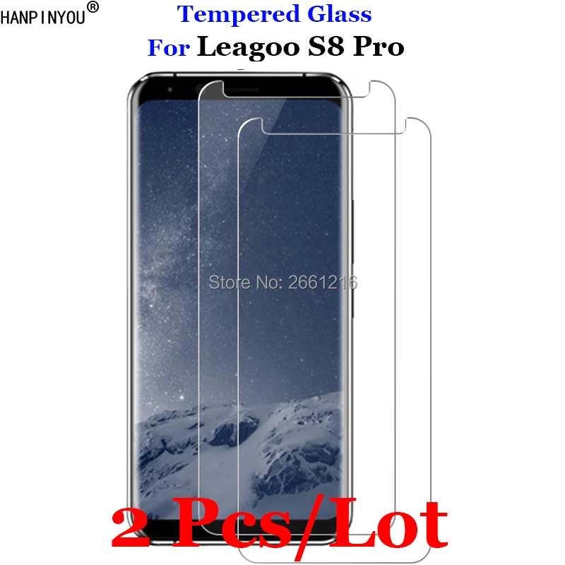 2 Pcs/Lot For Leagoo S8pro Tempered Glass 9H 2.5D Premium Screen Protector Film S8 Pro 5.99&quot | Мобильные телефоны и