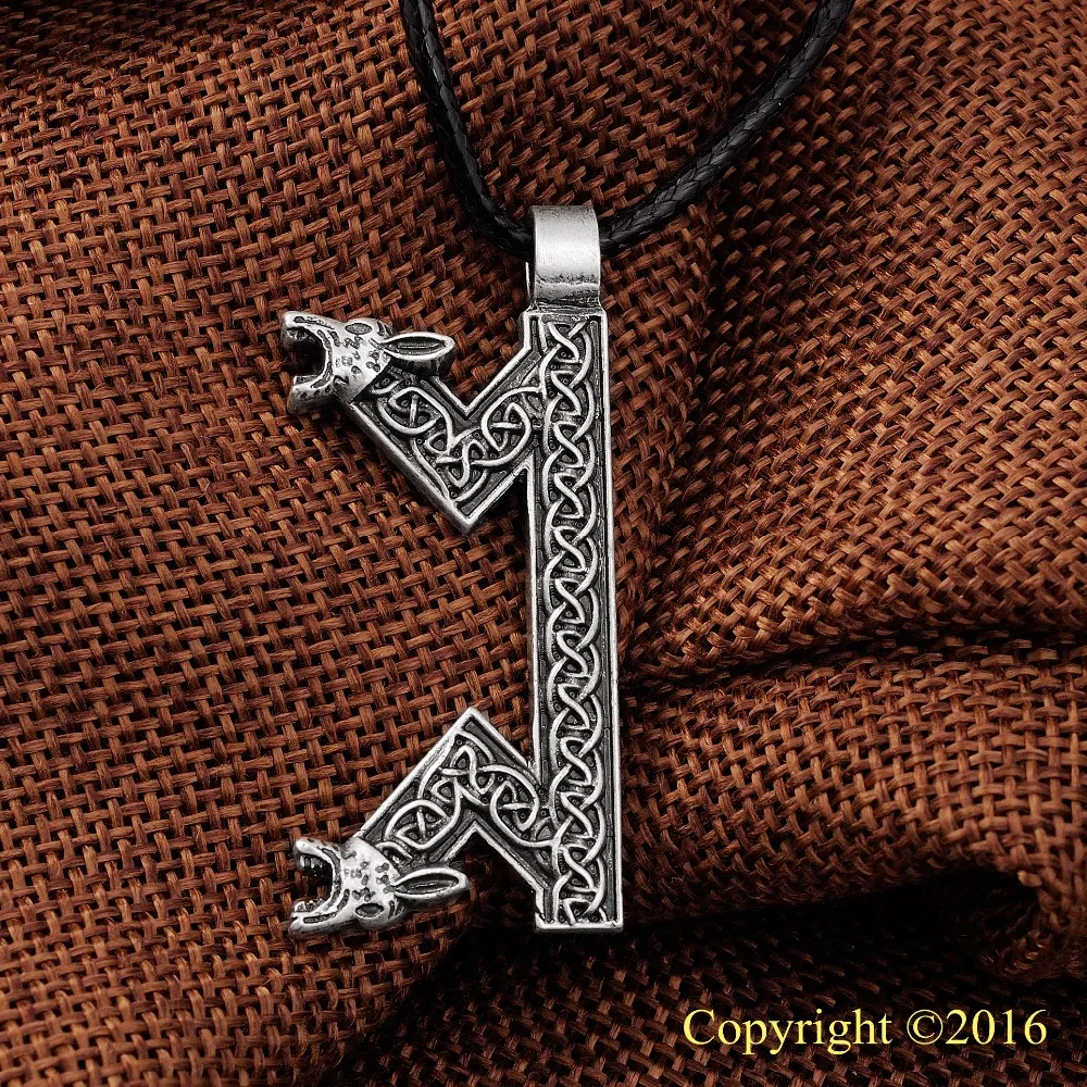 LANGHONG 10 шт. Старший ФУТАРК PERTHRO Rune yggdril РУНИЧЕСКАЯ подвеска Runic амулет викинга|pendant