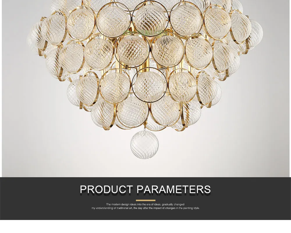 Современный золотой подвесной светильник Post Lustre Led, резные стеклянные шары, подвесные светильники для внутреннего освещения, подвесной светильник
