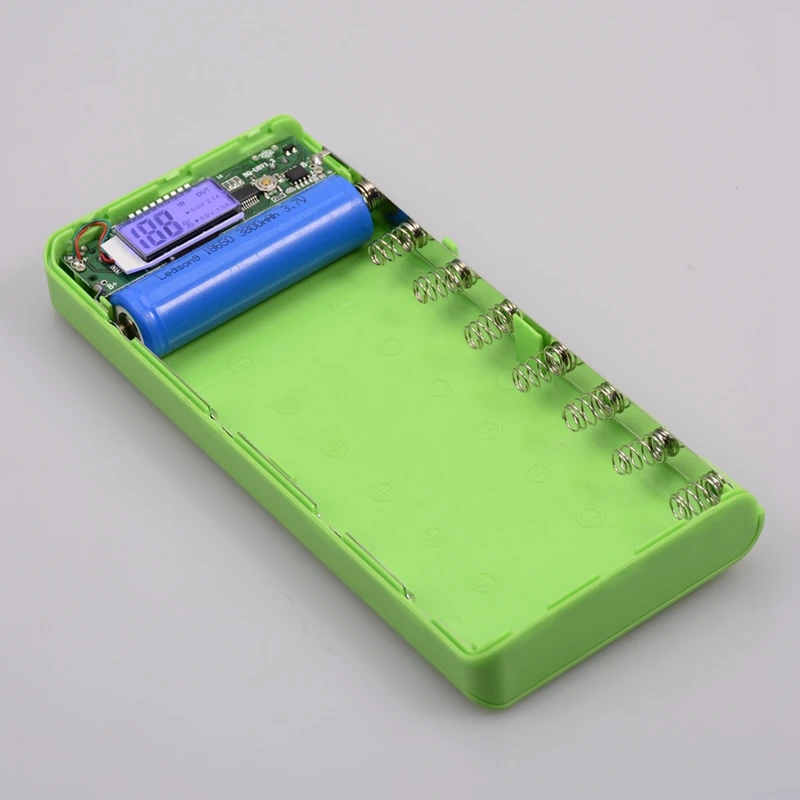 REAOOM (без батареи) блок питания 8x18650 Powerbank DIY чехол двойной USB зарядное устройство