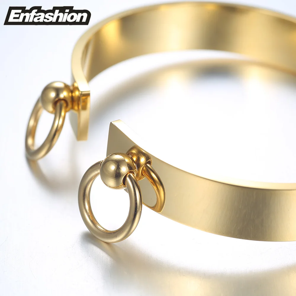 Enfashion кольцо браслет манжетта бант повязка розовое золото цвет браслеты для