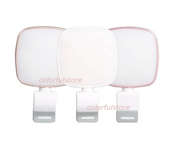 Белый гаджет для фотосъемки мини светодиодное освещение видеосъемки смартфона