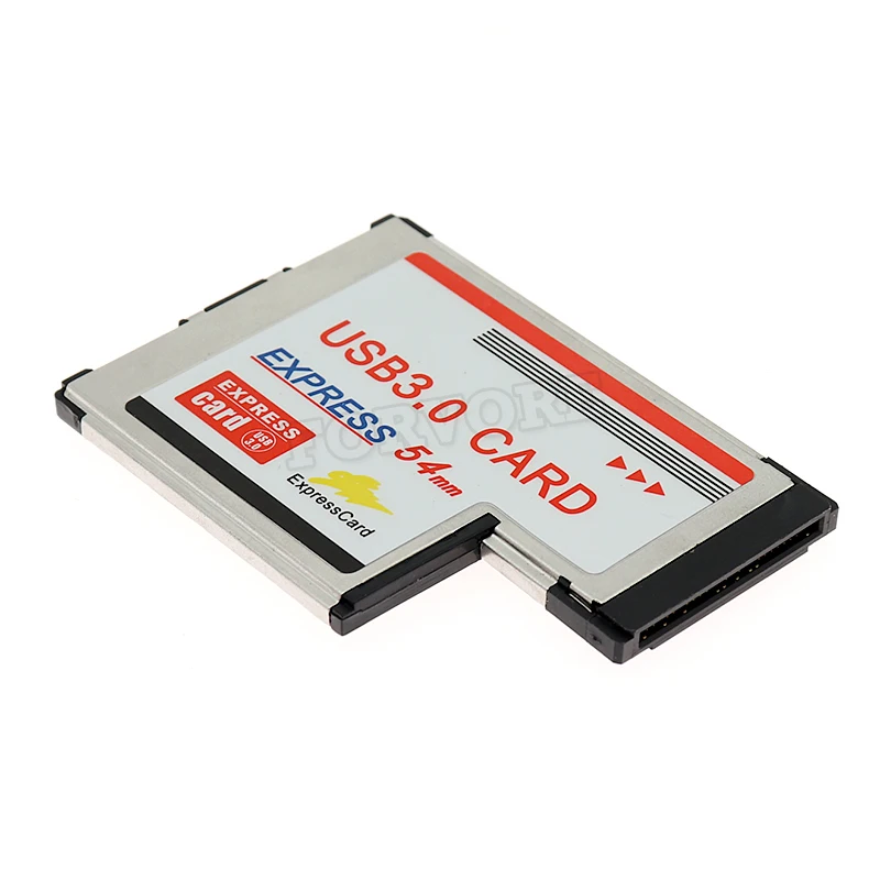 Expresscard 2 порта usb 3 0 экспресс карта 54 мм адаптер конвертер|Платы расширения| |