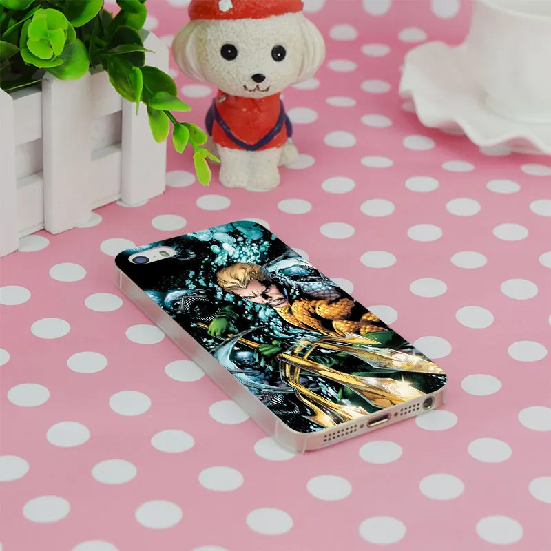 B0188 Aquaman Knife Transparent Hard Thin Case Cover For Apple iPhone 4 4S 5 5S SE 5C 6 6S 6Plus 6s Plus |