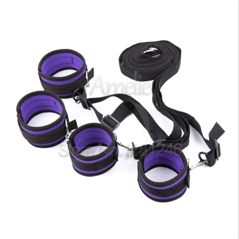 Эротические наручники игры для взрослых БДСМ-раб под кроватью система удержания