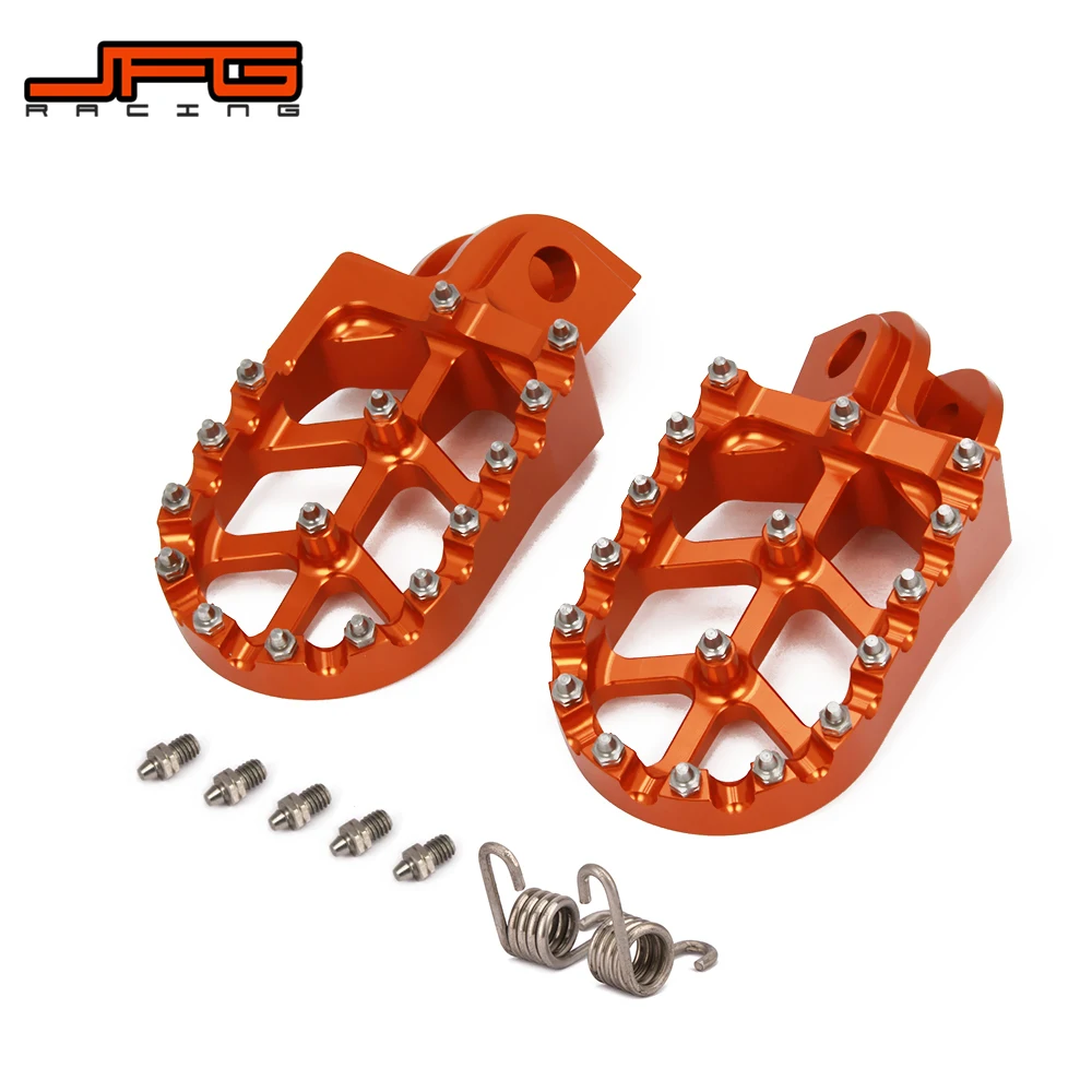 

Motorcycle Foot Pegs Pedals Rests Footpegs For KTM SX SXS SXF XC XCW XCF EXC EXCF SMR 65 85 125 150 250 350 450 525 530 ADV