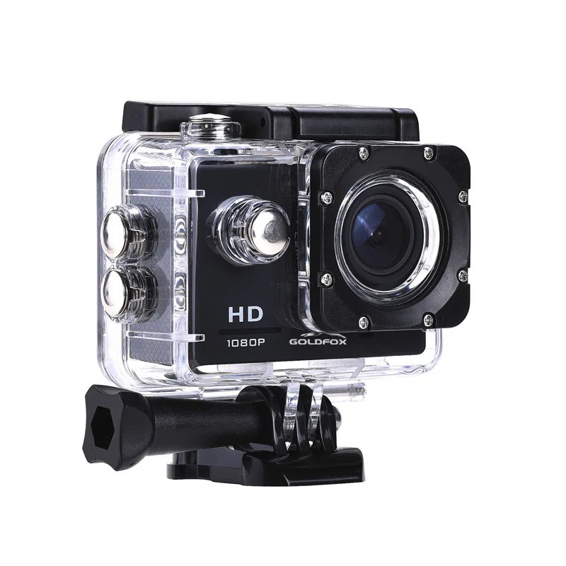 1080P Мини спортивная Экшн-камера Камера для альпинизма 2 дюймов ЖК-дисплей Экран 120D Go Водонепроницаемый pro DV DVR видео Запись шлем Камера