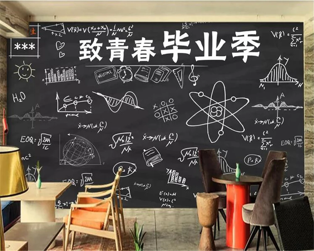 Обои beibehang для стен в рулонах оригинальные обои винтажном стиле ретро с часами