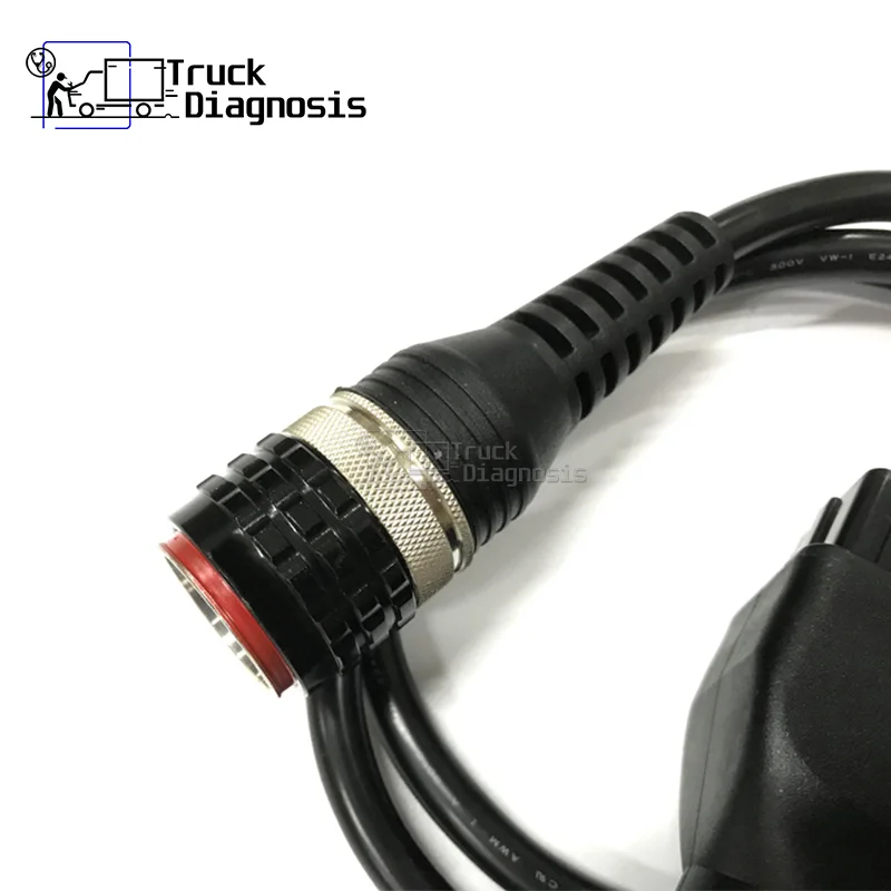 Vocom 12 контактный кабель с vocom 88890304 OBD2 для VOLVO 88890030 инструмент диагностики тяжелых