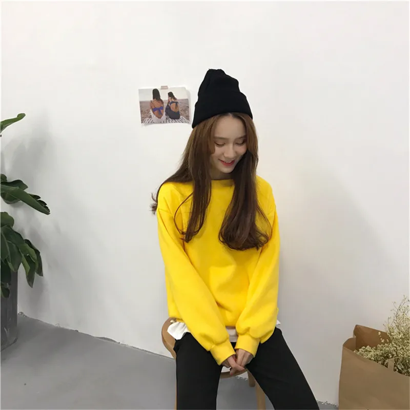 Sudaderas mujer, Весенняя Толстовка в стиле Харадзюку, Женская толстовка с длинным рукавом, свободные женские Толстовки, Толстовки, повседневный спортивный костюм