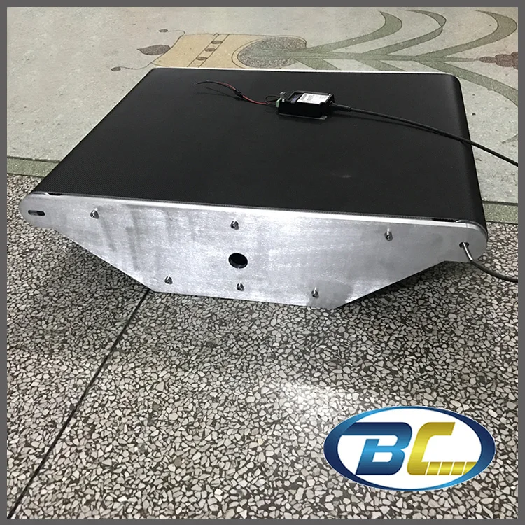 Compact Conveyor Belt for Weighing Security Inspection. DC 24V Powered Roller | Transmission Belts