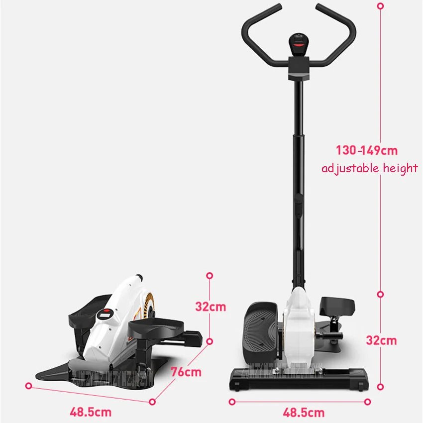 

Magnetic Control Flywheel Mini Stepper Treadmill Home Handrail Stepper Mute Stepper Fitness Equipment Gym Exercise Leg Slimming
