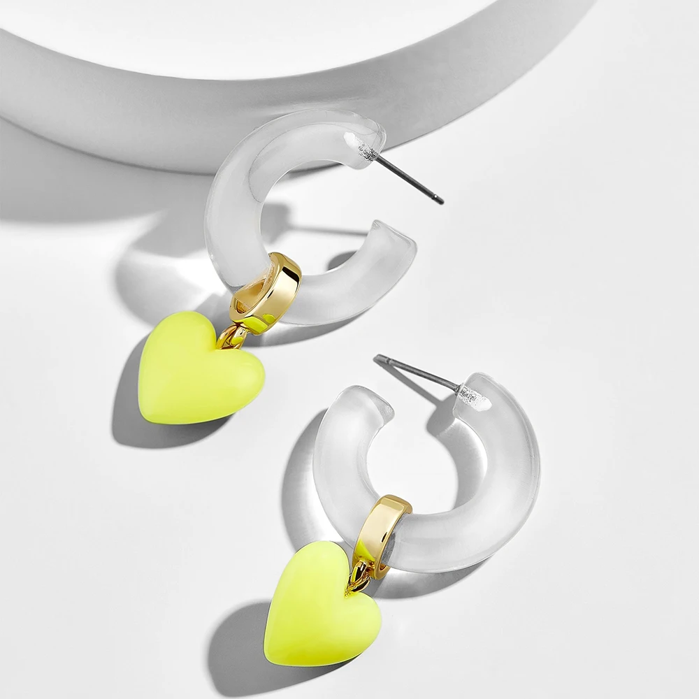 1 pair Yellow Модные круглые золотые маленькие серьги-гвоздики для женщин Brincos, красочные медные серьги с фианитами, индийские свадебные вечерние ювелирные изделия INS - Окраска металла: 1 pair Yellow