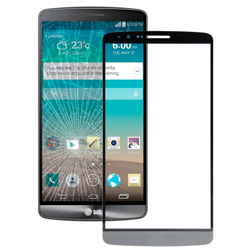 Оригинальный внешний стеклянный экран для LG G3/D855/D850|Сенсорные панели (тачскрин)| |