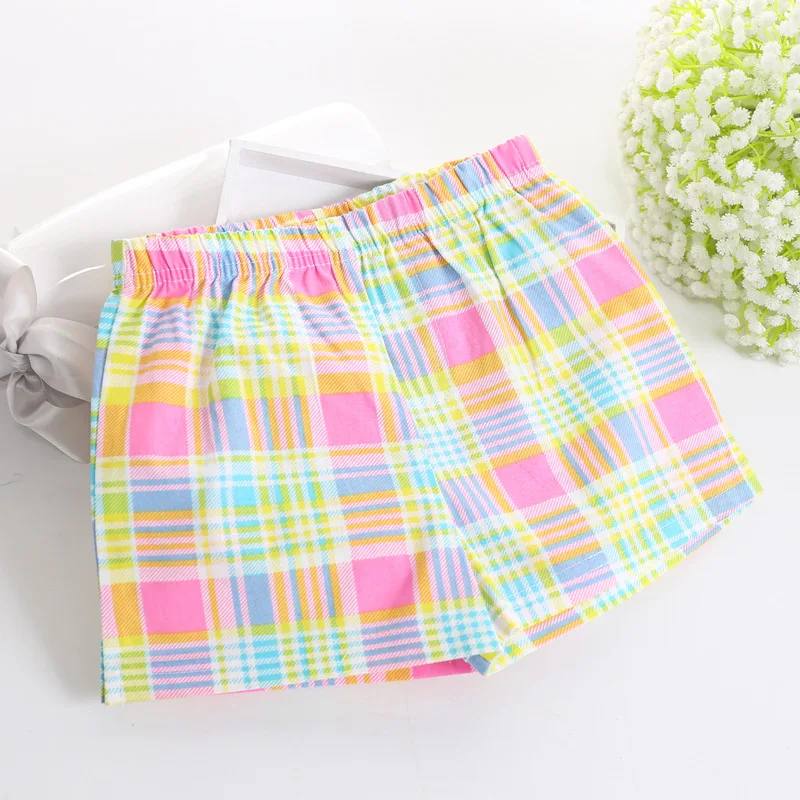 Лидер продаж летние От 0 до 6 лет пляжные шорты с цветочным принтом штаны для