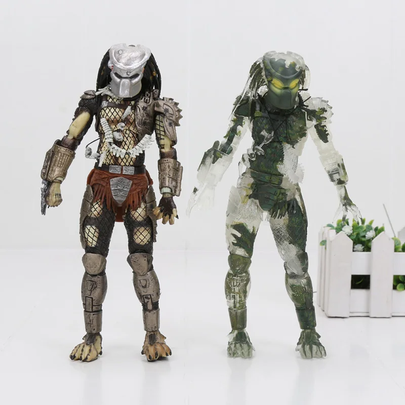 Экшн фигурка NECA Predator 30 летия экстракция джунглей демонов маскировка голландский
