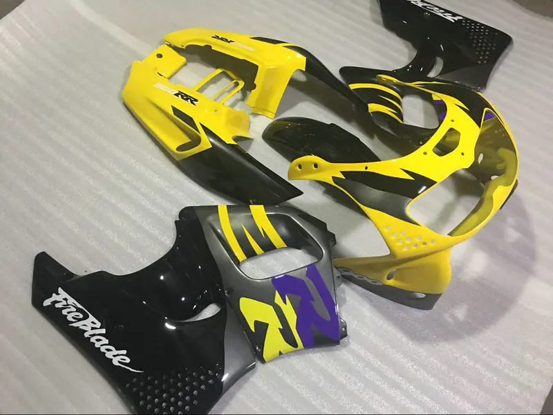 Комплект обтекателей для мотоцикла CBR900RR 893 96 97 CBR 900RR 900 RR 1996 1997 ABS Желтый Черный