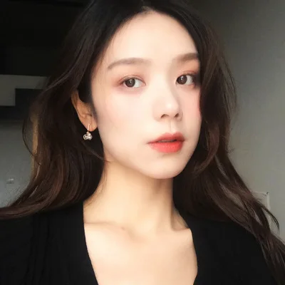 Элегантные корейские женские серьги гвоздики с искусственным жемчугом и