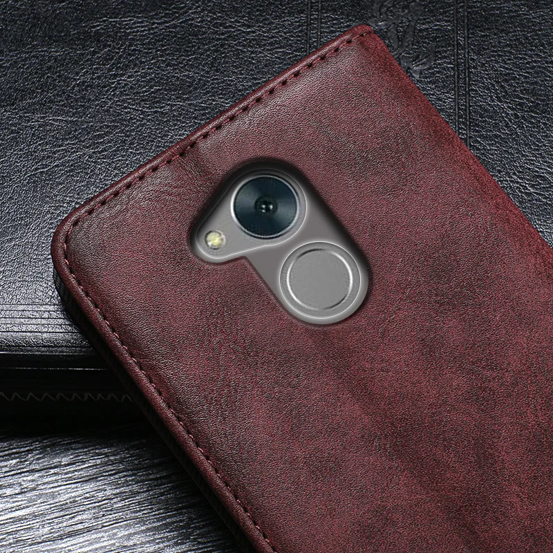 IDEWEI чехол для huawei Honor 6C Роскошный кожаный флип Enjoy 6 S защитный телефона Ретро