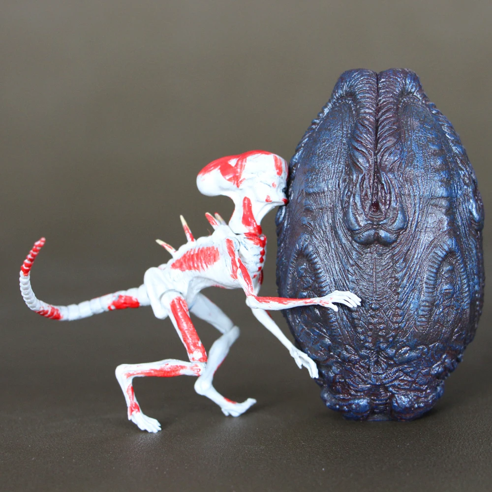 NECA Prometheus 2 контракт гетероморфное яйцо отбеливание инопланетянин подвижная