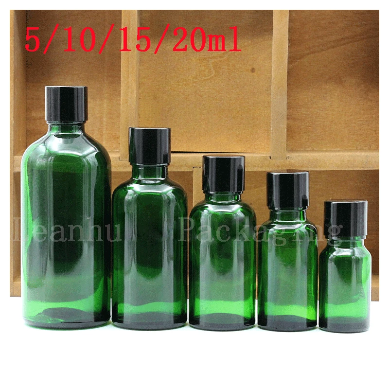 

Wholesale Various Capacity of Green Glass Essential oil Bottle,Female Beauty &Skin Care Little Tool,Cosmetic Packaging Bottle