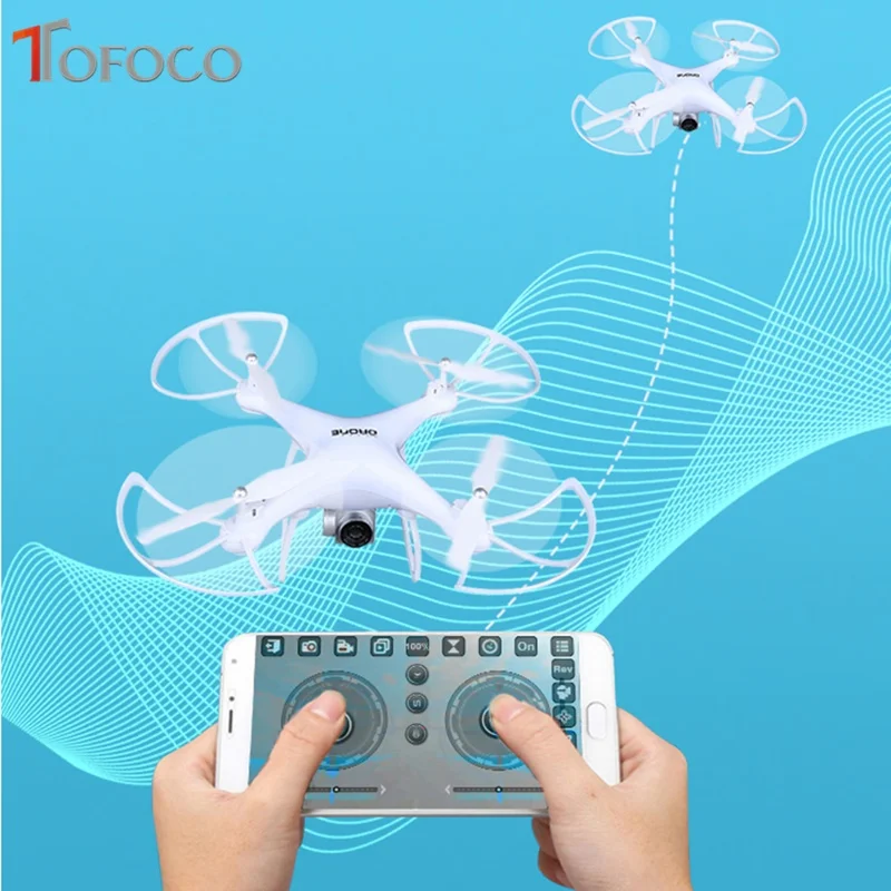 TOFOCO удержание высоты 20 минут действия Безголовый FPV RC Дрон с/без камеры HD WIFI Пульт