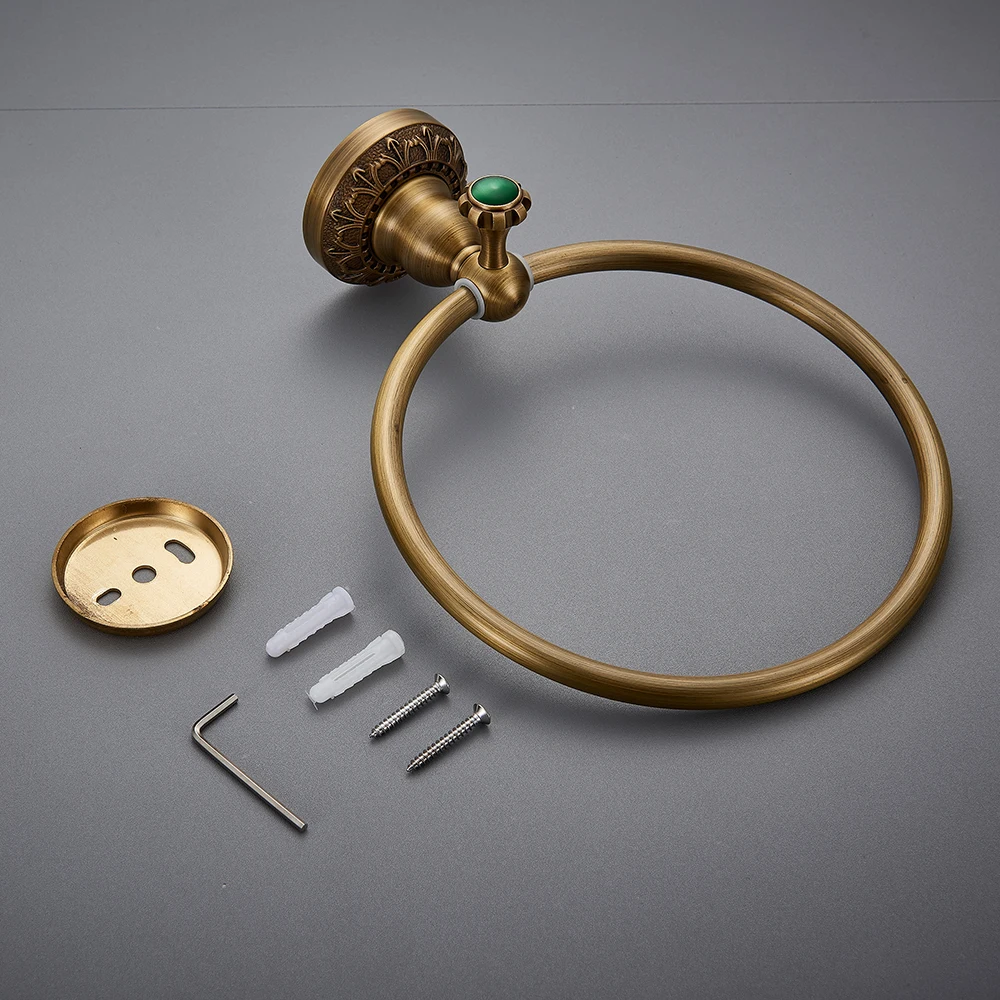 Настенное крепление кольцо для полотенец в ванную комнату аксессуары ванной