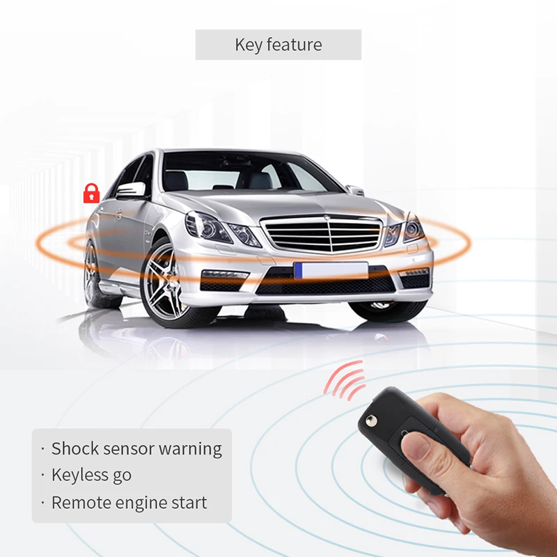Easyguard компания автомобильный БЕСКЛЮЧЕВОЙ аварийная система пассивное открывание без ключей безопасности комплект ди
