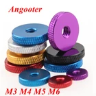 Алюминиевая гайка с накаткой M3, M4, M5, M6, 10 шт.