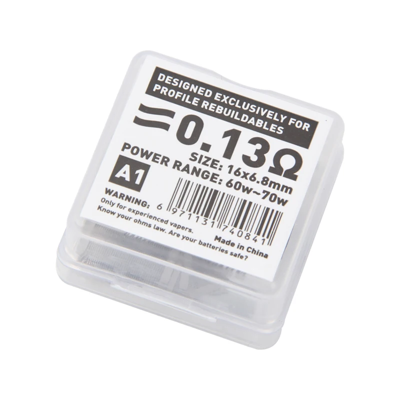 10 шт./коркор. runf nexMESH сетчатая катушка RDA сменный сердечник 0.13ohm KA1 обогреватель для