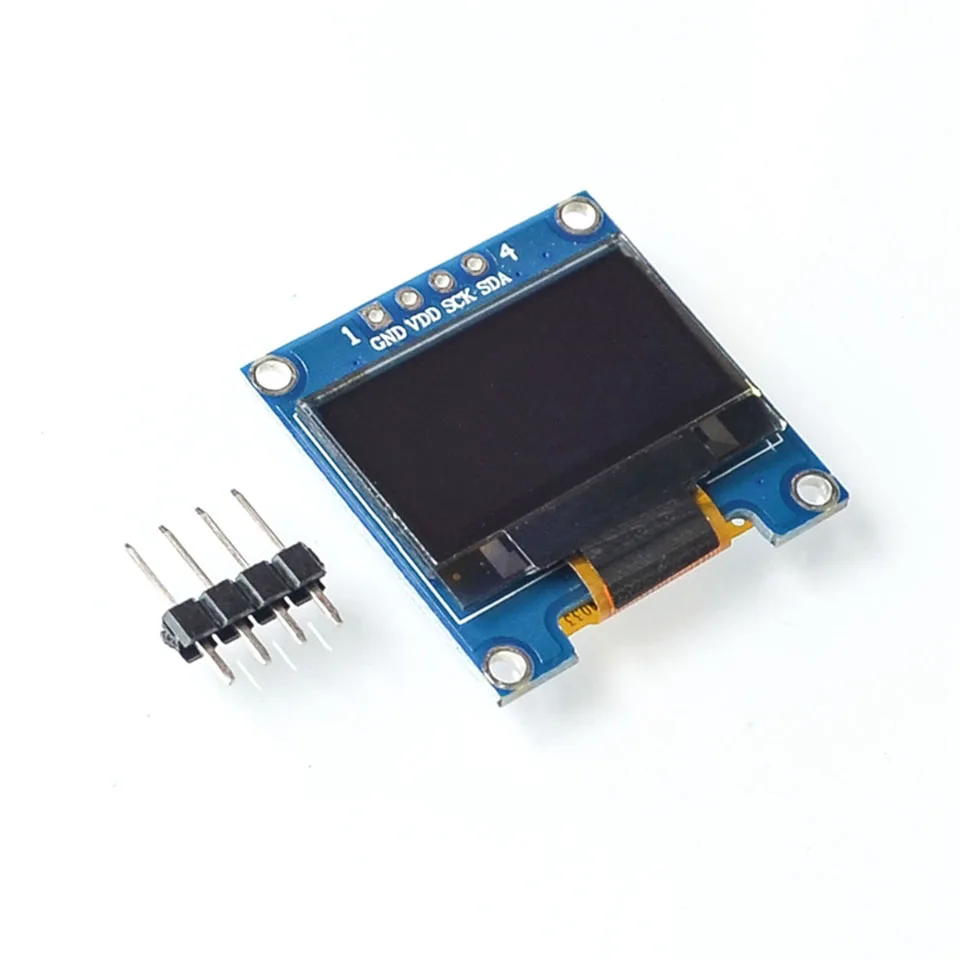 0.96 inch blue 0,91/0,96/1,3 дюймов синий белый IIC Связь модуль oled-дисплея/ЖК-дисплей экран последовательный порт - Цвет: 0.96 inch blue