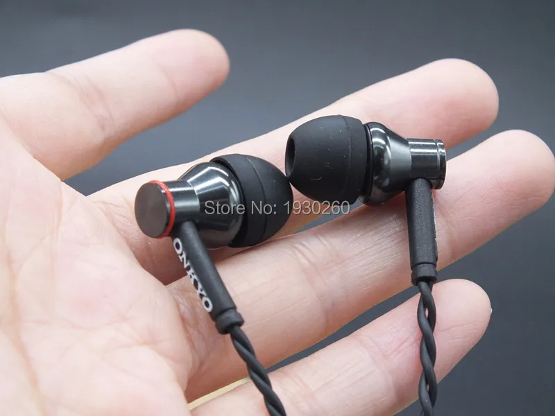 Оригинальные стерео наушники вкладыши onico E200M Hi Fi с микрофоном гарнитура
