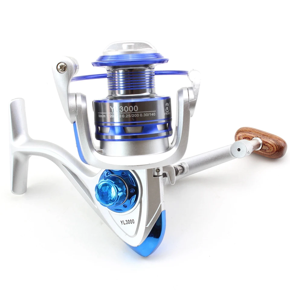 

Fishing spinning reels 5.2:1 12Ball Bearing carretilhas de pescaria molinete reel accessories 1000-6000 series Fishing Tackle