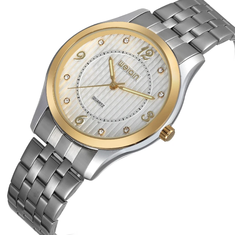 WEIQIN Топ Швейцарские часы марка повседневная мода элегантные дамы платье