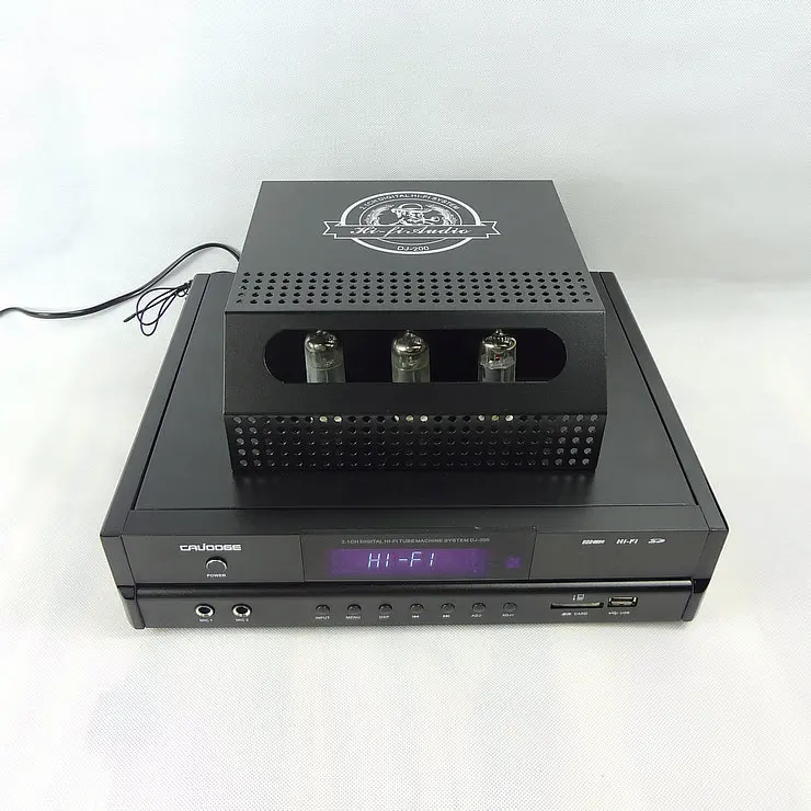 DJ-200 100 Вт* 2+ 150 Вт 2,1 канальный проводной микрофон Fever Беспроводная Bluetooth трубка HIFI усилитель домашний звуковой усилитель