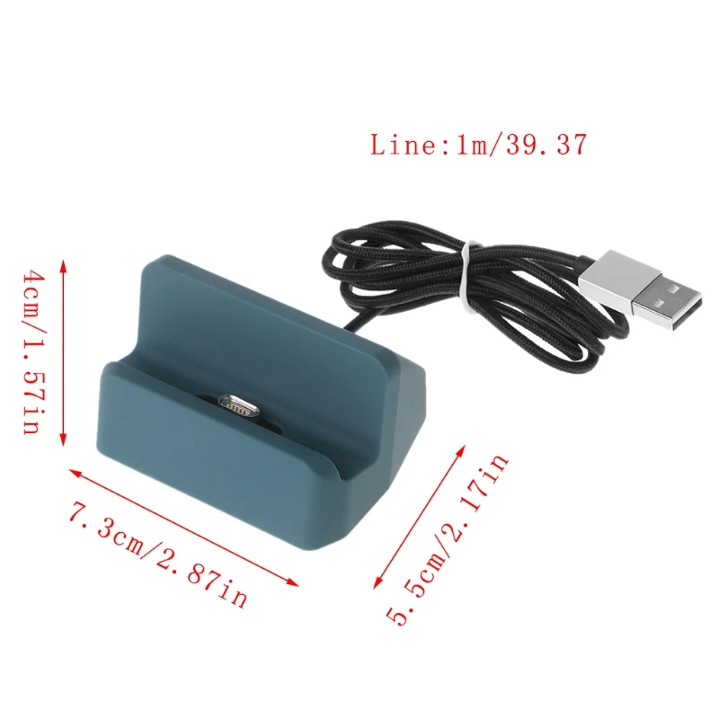 Магнитный разъем Micro USB + Type C зарядная станция док для телефона Android S8 Note8 Xiaomi 5 6 Onelus