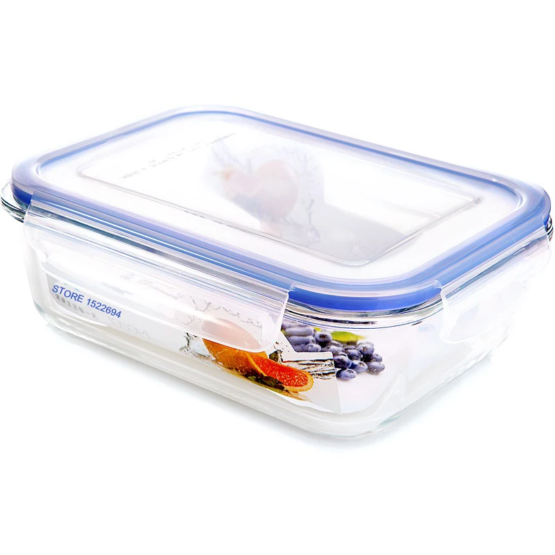 Контейнер из закаленного стекла для еды контейнер 1050 мл|box garage|box fishbox flower |